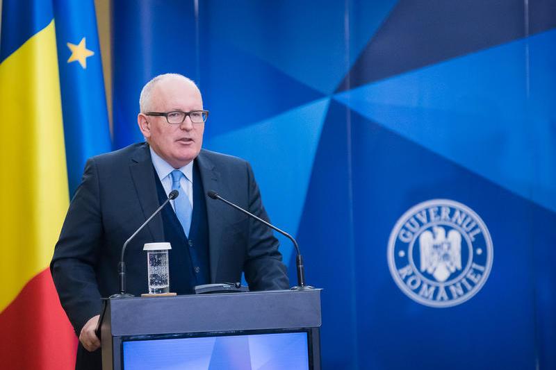 Frans Timmermans, Foto: gov.ro
