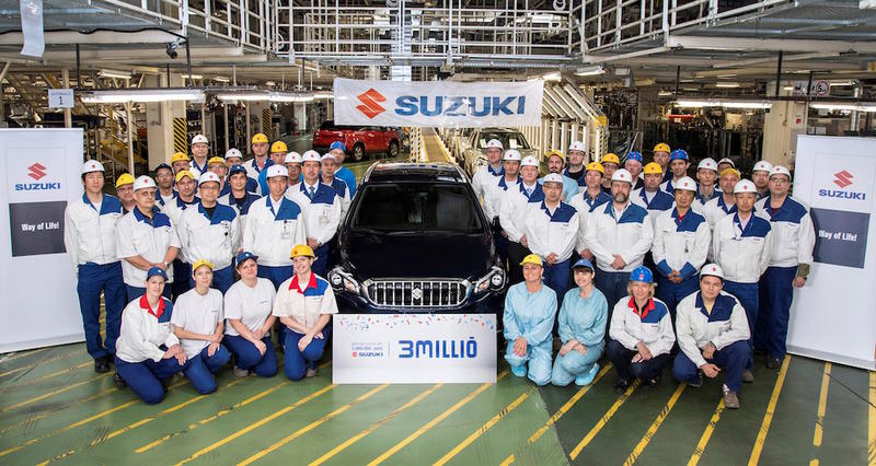 Suzuki SX4 in uzina Esztergom, Foto: Suzuki Motors