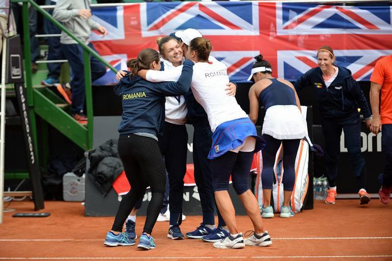 Echipa de FedCup a Romaniei, victorie cu Marea Britaniei, Foto: Adrian Ilincescu/ HotNews.ro