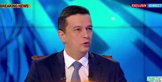 Sorin Grindeanu la Antena 3, Foto: Captura Antena 3