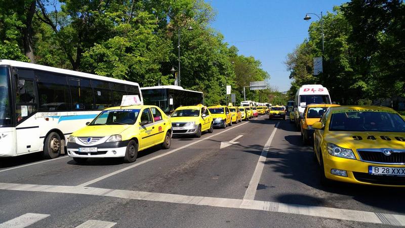 Taxiuri pe Kiseleff, Foto: Hotnews