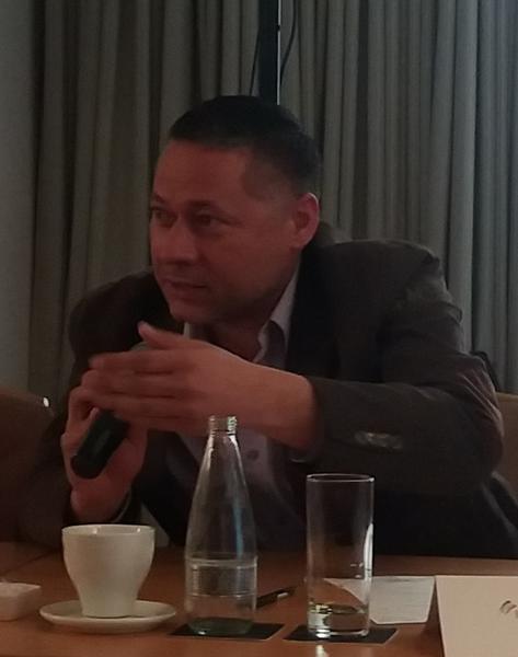 Mihai Marcu, la conferinta RBL de miercuri, Foto: Hotnews