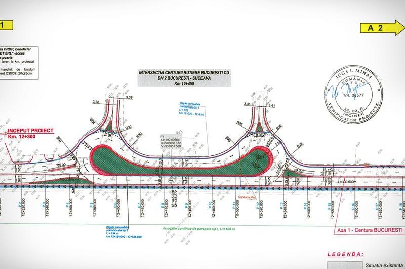 Intersectia DNCB cu DN2, Foto: CNAIR