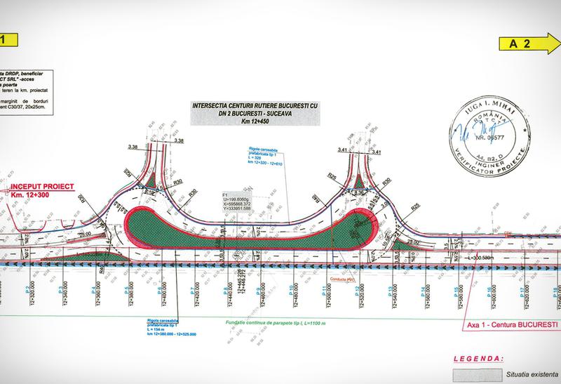 Intersectia DNCB cu DN2, Foto: CNAIR