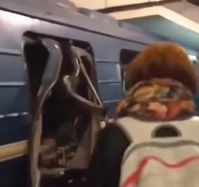 Explozie la metroul din Sankt Petersburg, Foto: Captura Youtube.com