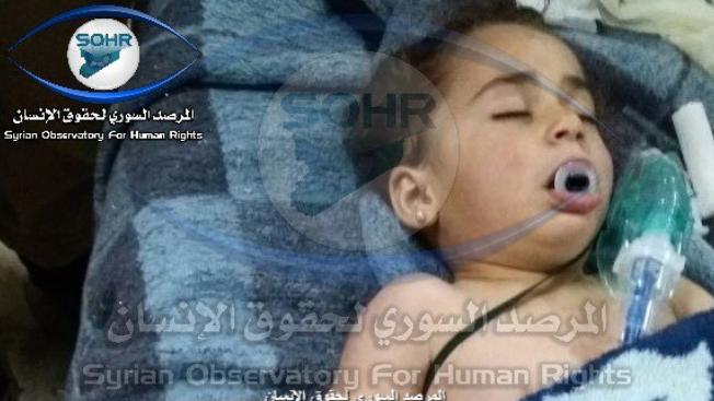 Atac chimic in Siria, Foto: syriahr.com