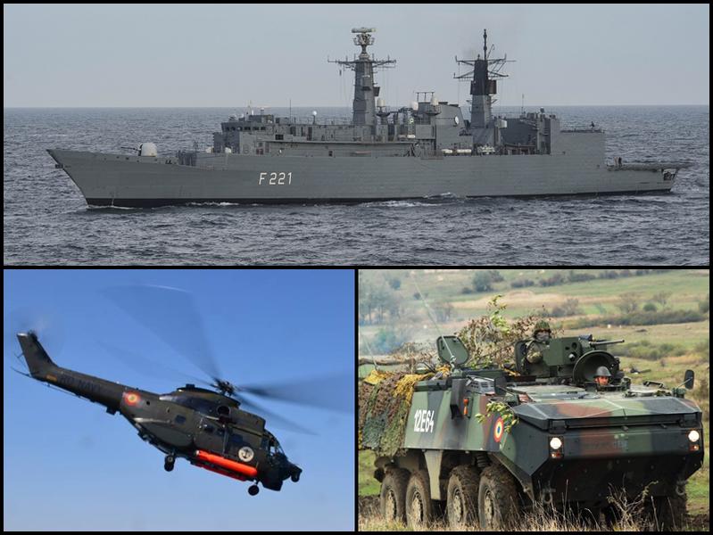 Inzestrarea Armatei - fregate, torpile si transportoare, Foto: Colaj foto