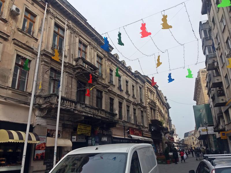 Iepurasi de Paste in Centrul Vechi, Foto: Hotnews