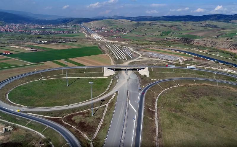 Viaductul Gilau - bucata lipsa dintre loturile de autostrazi de langa cluj Napoca, Foto: Asociatia Pro Infrastructura