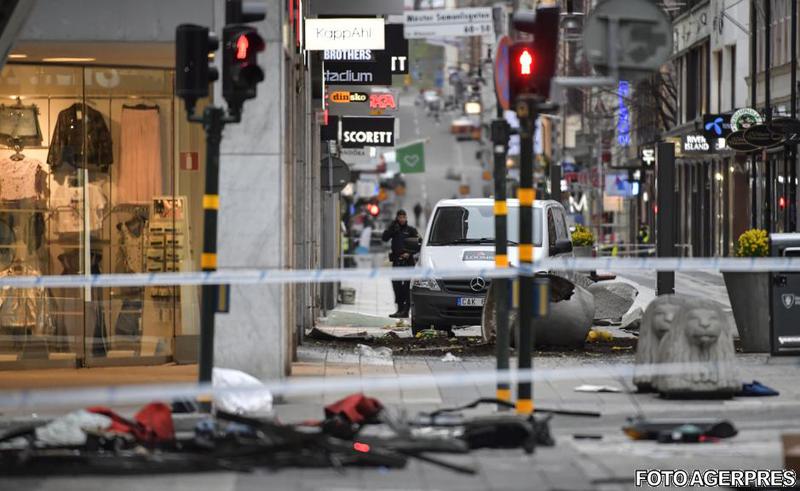 Atac terorist la Stockhom, Foto: AGERPRES