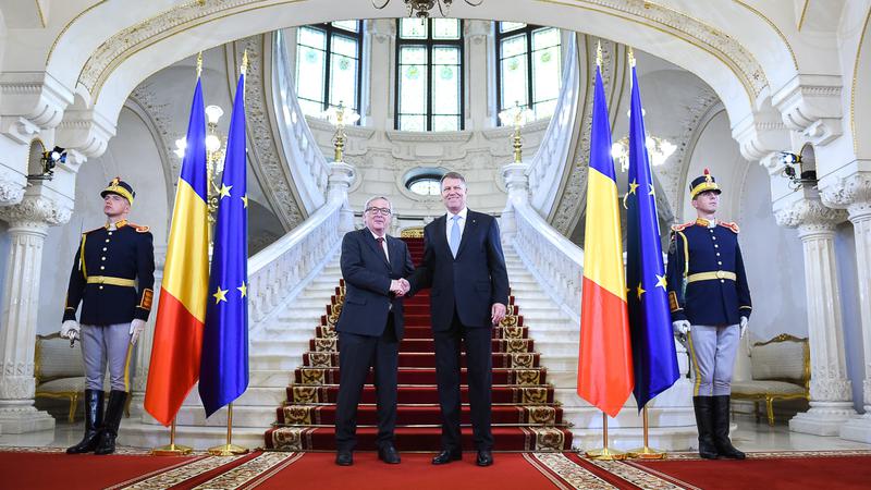 Klaus Iohannis si Jean-Claude Juncker, Foto: Presidency.ro