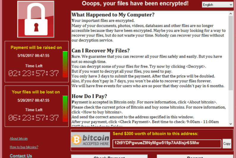 WannaCry, Foto: Kaspersky