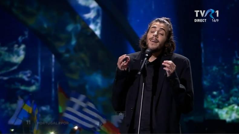 Salvador Sobral, castigatorul Eurovision 2017, Foto: TVR