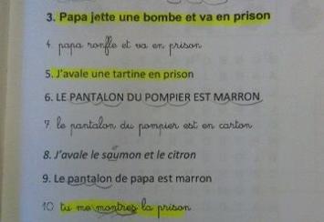 Fraze nepotrivite in manualele pentru refugiati, Foto: Facebook - Catherine Lemaire