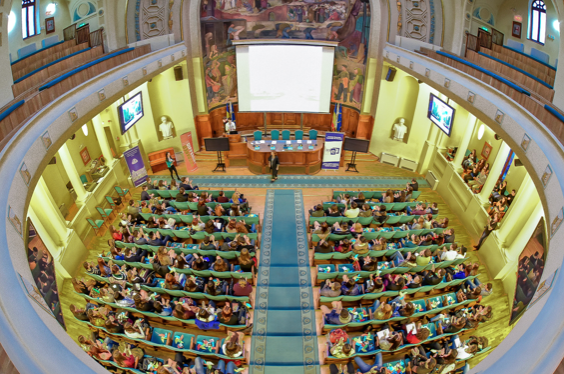 Aula Magna a Academiei de Studii Economice, Foto: captura site