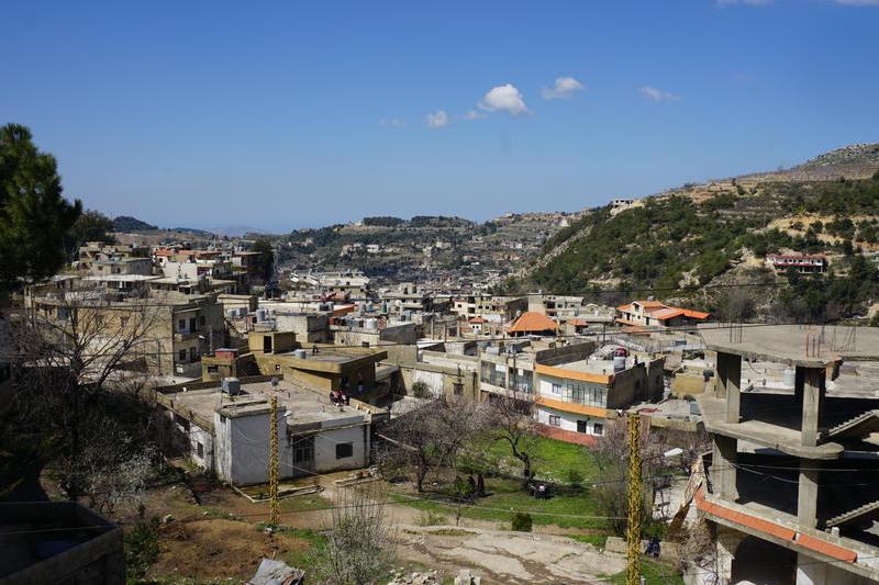 Vedere de pe terasa colii - Liban, Foto: Zoltán Sipos