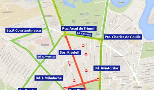 harta marsul diversitatii, Foto: Brigada Rutiera Bucuresti