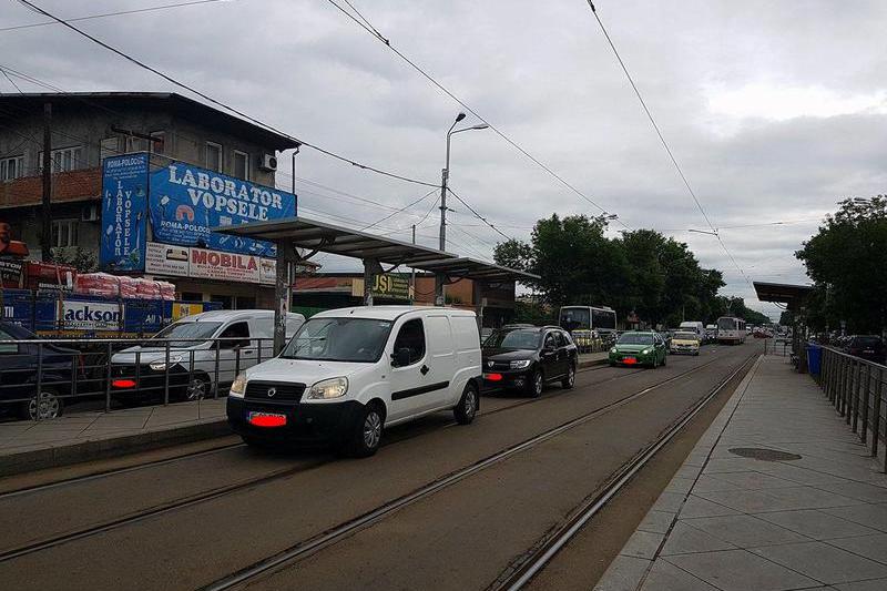 Masini care blocheaza tramvaiul pe Sos. Colentina, Foto: Hotnews