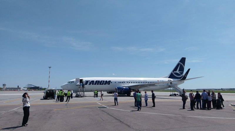 Aeronava Boeing 737-800 NG inchiriata de Tarom, Foto: Hotnews