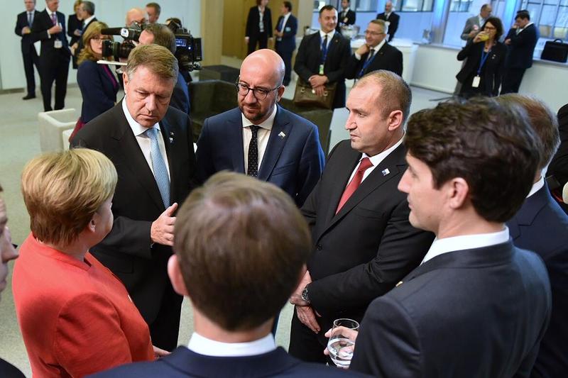 Iohannis la summitul NATO, Foto: Facebook - Klaus Iohannis