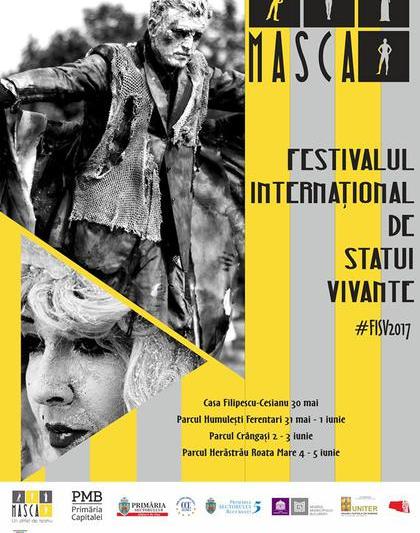 Festivalul International de Statui Vivante, Foto: Afis