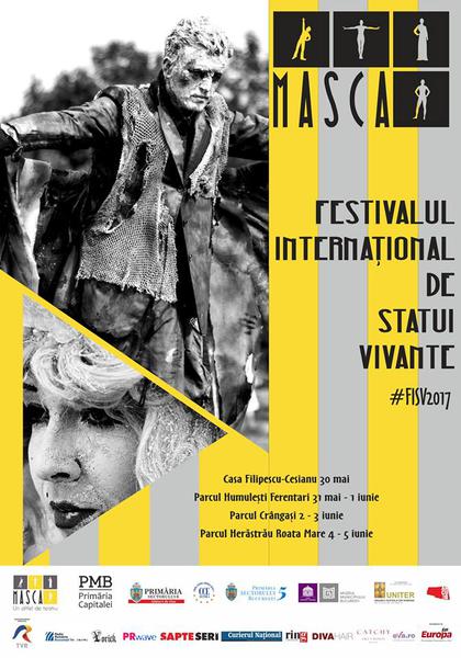 Festivalul International de Statui Vivante, Foto: Afis