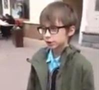 Copil arestat la Moscova, Foto: Captura YouTube