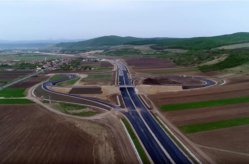 A10 Sebes - Turda in constructie (aprilie 2017), Foto: Asociatia Pro Infrastructura