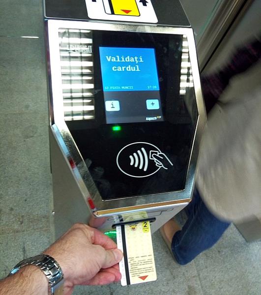 Sistem de taxare la Metrou, Foto: Metrorex