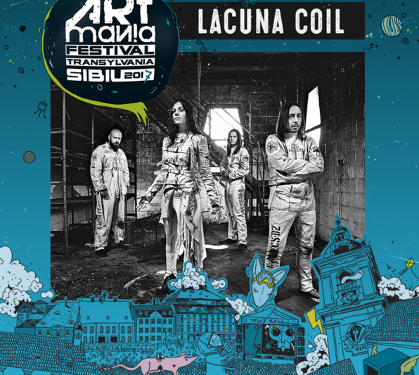 Lacuna Coil la ARTmania 2017, Foto: webPR.ro