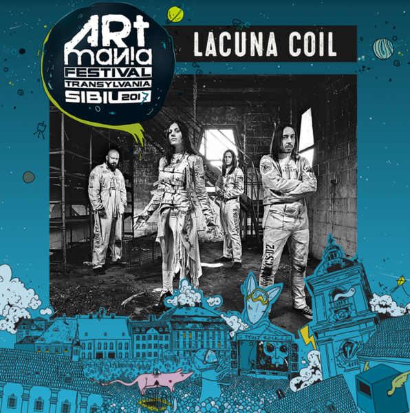 Lacuna Coil la ARTmania 2017, Foto: webPR.ro