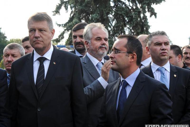 Klaus Iohannis si Cristian Busoi (2014), Foto: Agerpres