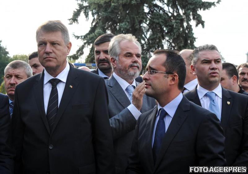Klaus Iohannis si Cristian Busoi (2014), Foto: Agerpres