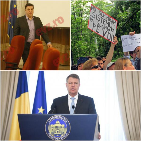 Politic show, Foto: Colaj foto