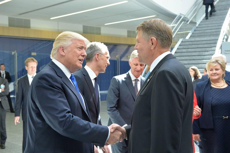 Donald Trump si Klaus Iohannis la vizita anterioara, Foto: Facebook - Klaus Iohannis