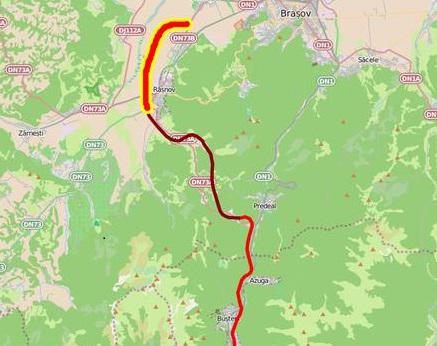 Tronsonul Rasnov - Cristian, parte din A3 Comarnic - Brasov, Foto: Hotnews