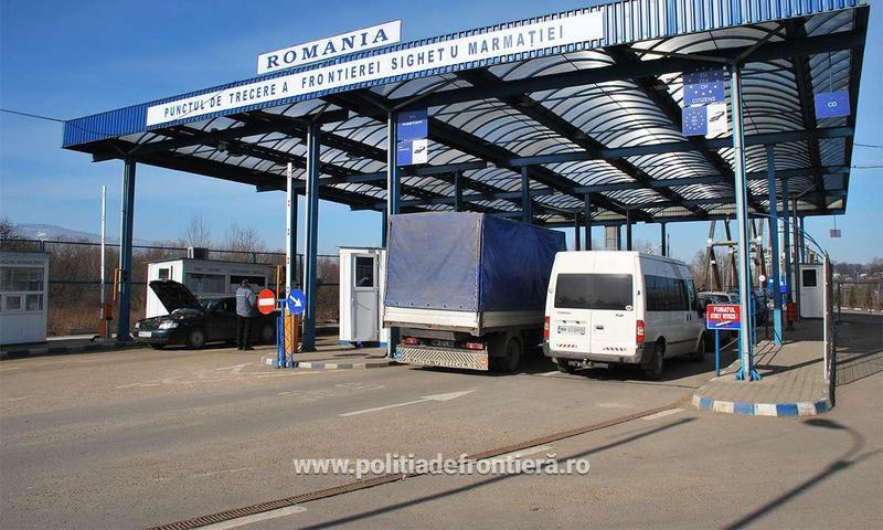 Trecerea de frontiera de la Sighetu Marmatiei, Foto: Politia de Frontiera