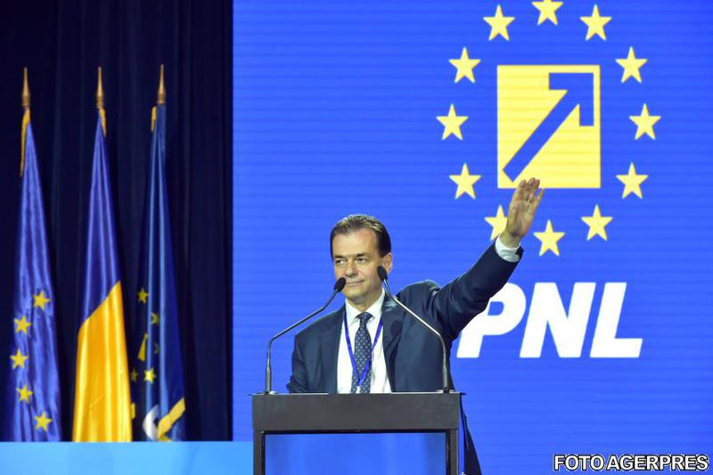 Ludovic Orban la Congresul PNL din 2017, Foto: Agerpres