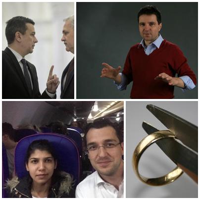 Politic show, Foto: Colaj foto