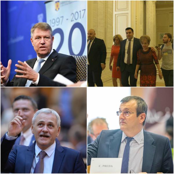 Politic show, Foto: Colaj foto