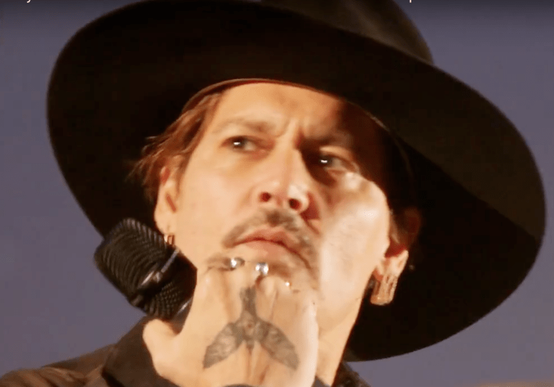Johnny Depp, Foto: Captura YouTube