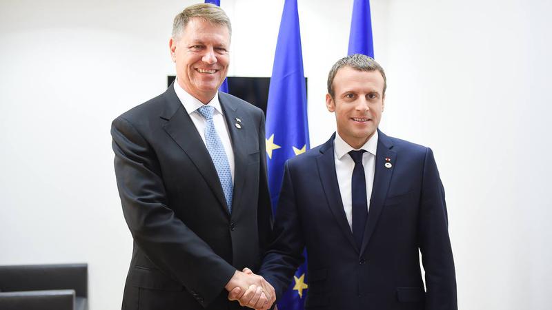 Klaus Iohannis si Emmanuel Macron (foto arhiva), Foto: Facebook - Klaus Iohannis