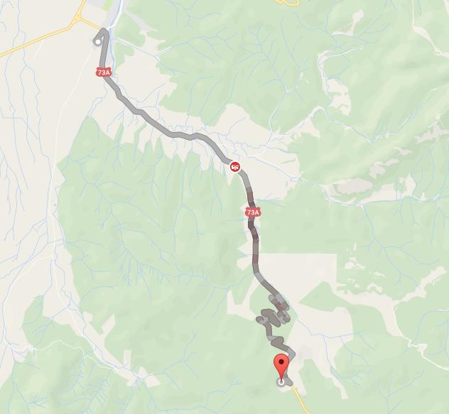 DN 73 A Rasnov - Paraul Rece, Foto: Google Maps