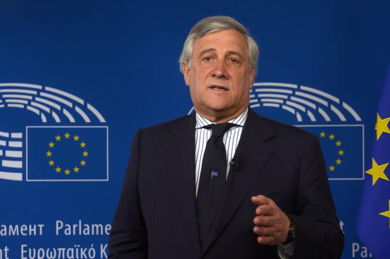Antonio Tajani, presedintele Parlamentului European, Foto: Hotnews