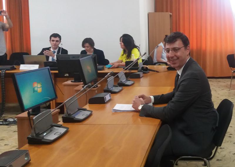 Ionut Misa in timpul audierilor pentru functia de ministru, Foto: Hotnews
