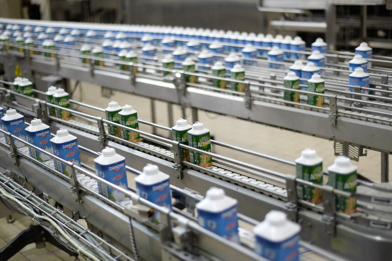 In fabrica Danone, Foto: Danone Romania