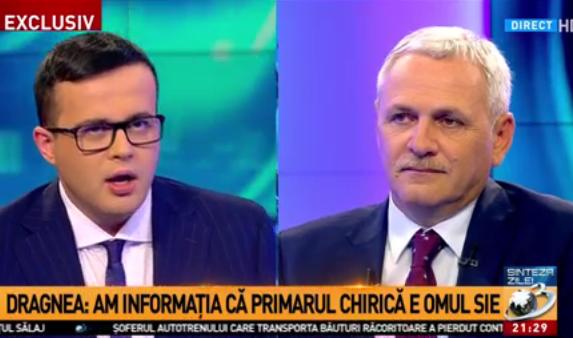 Liviu Dragnea, la Antena 3, Foto: Captura Antena 3