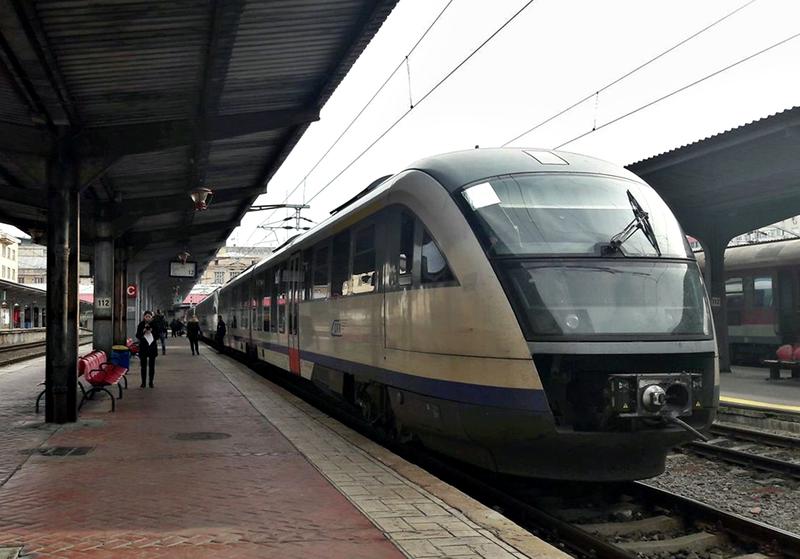 Tren Sageata Albastra in Gara de Nord, Foto: CFR
