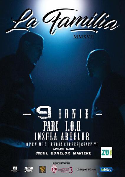 Afis concert La Familia, Foto: Primarie sector 3