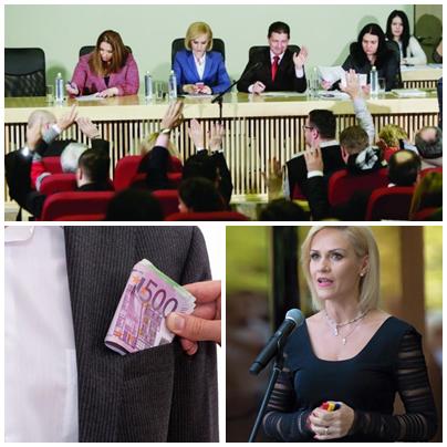 Politic show, Foto: Colaj foto